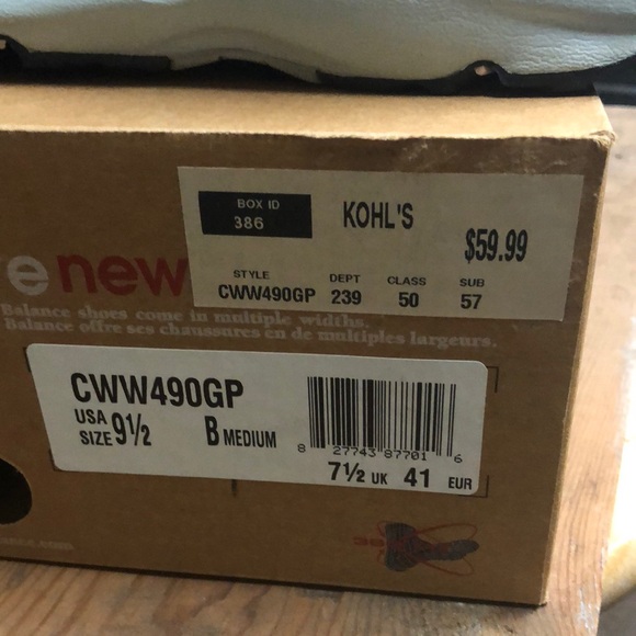 New Balance Light Gray Sneakers - Picture 7 of 7